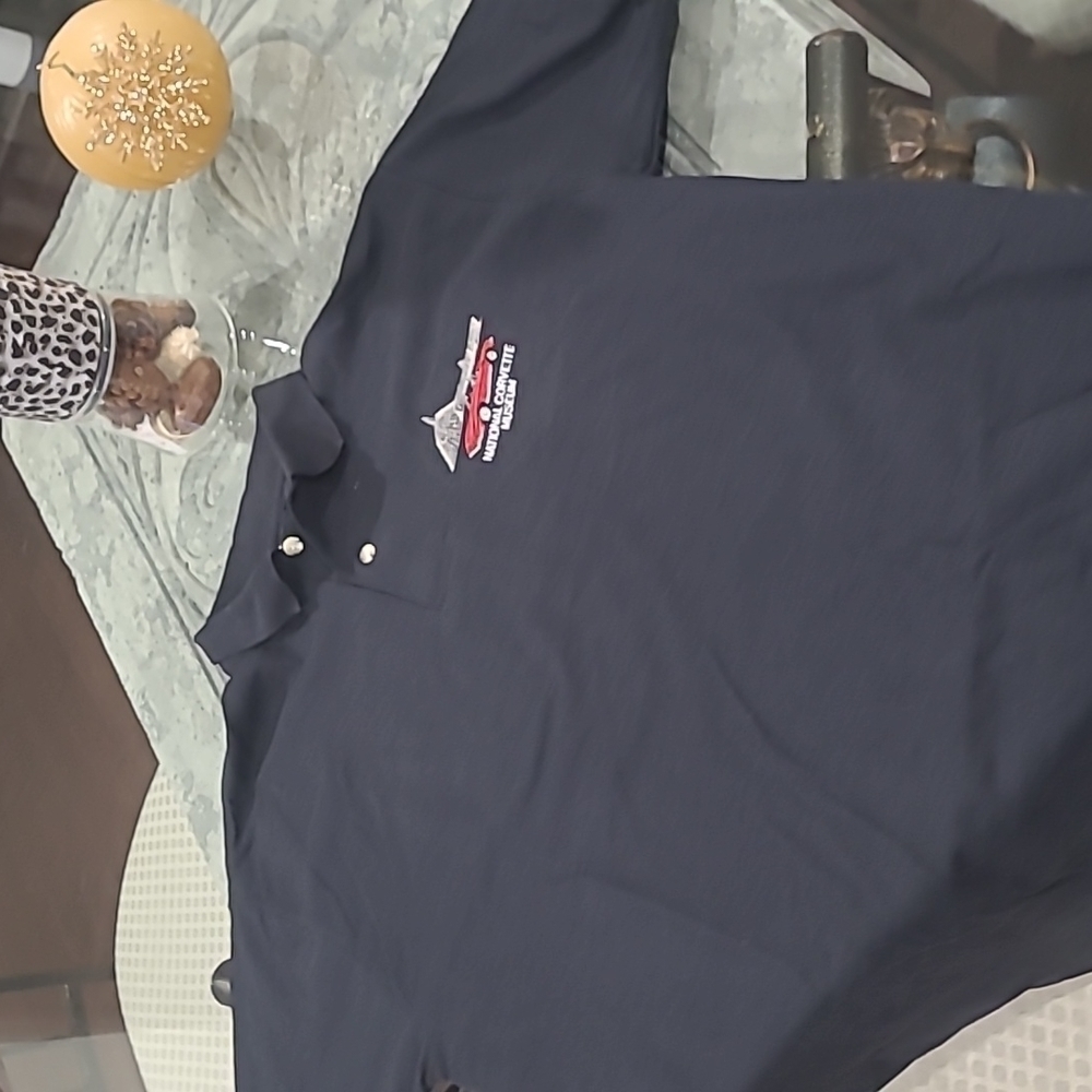 National Corvette Polo Shirt Vintage New with Tags L